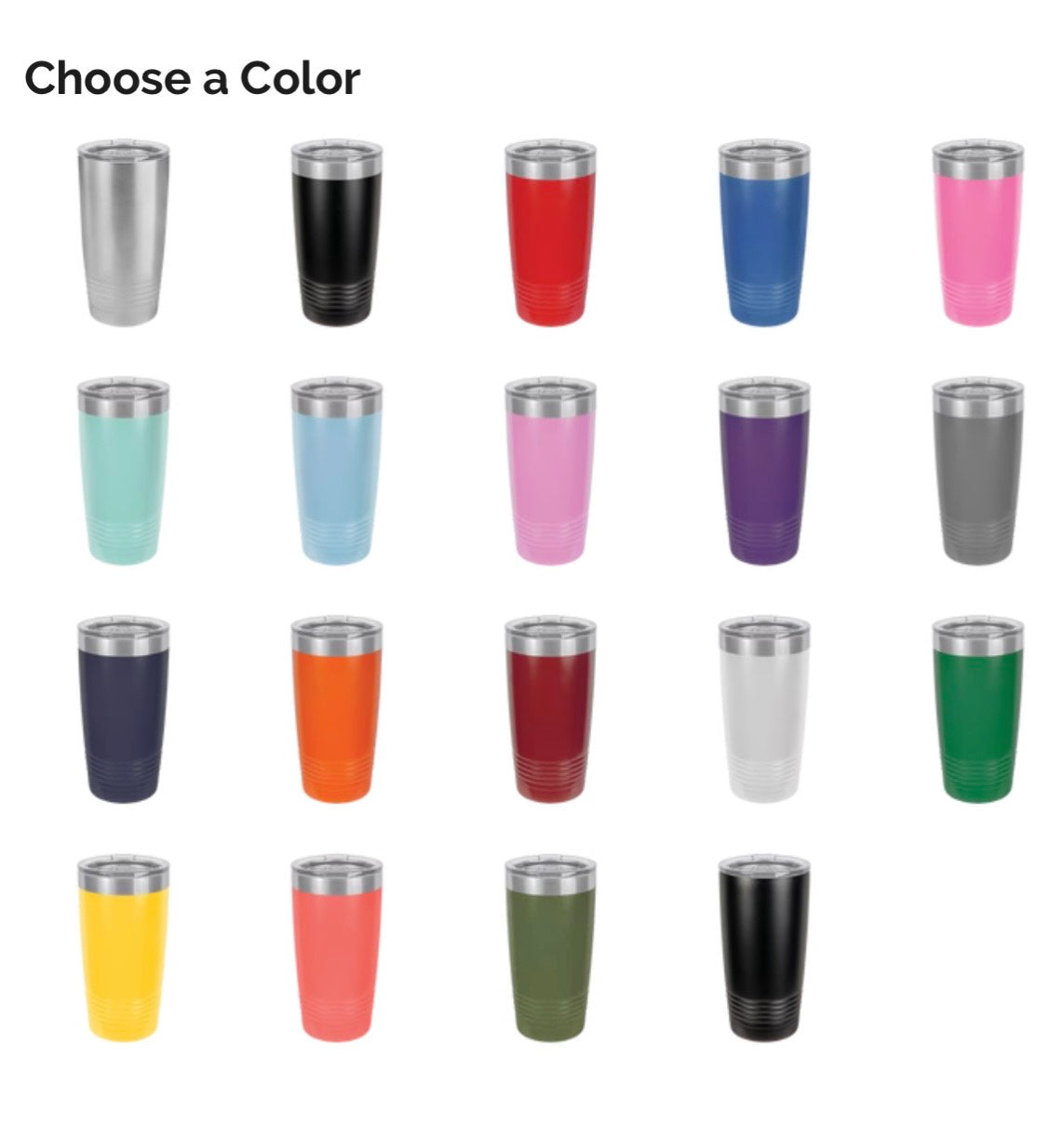 20 oz Custom Tumbler