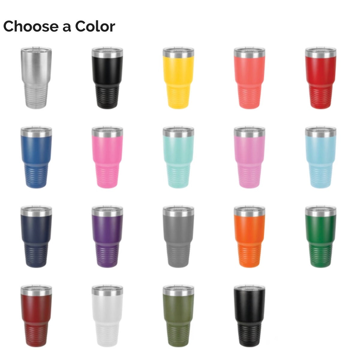 30 oz Custom Tumbler